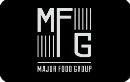major food group gift card
